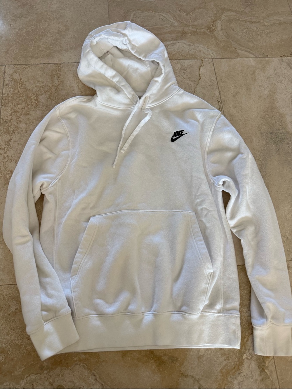 Men’s Nike Hoodie white size small